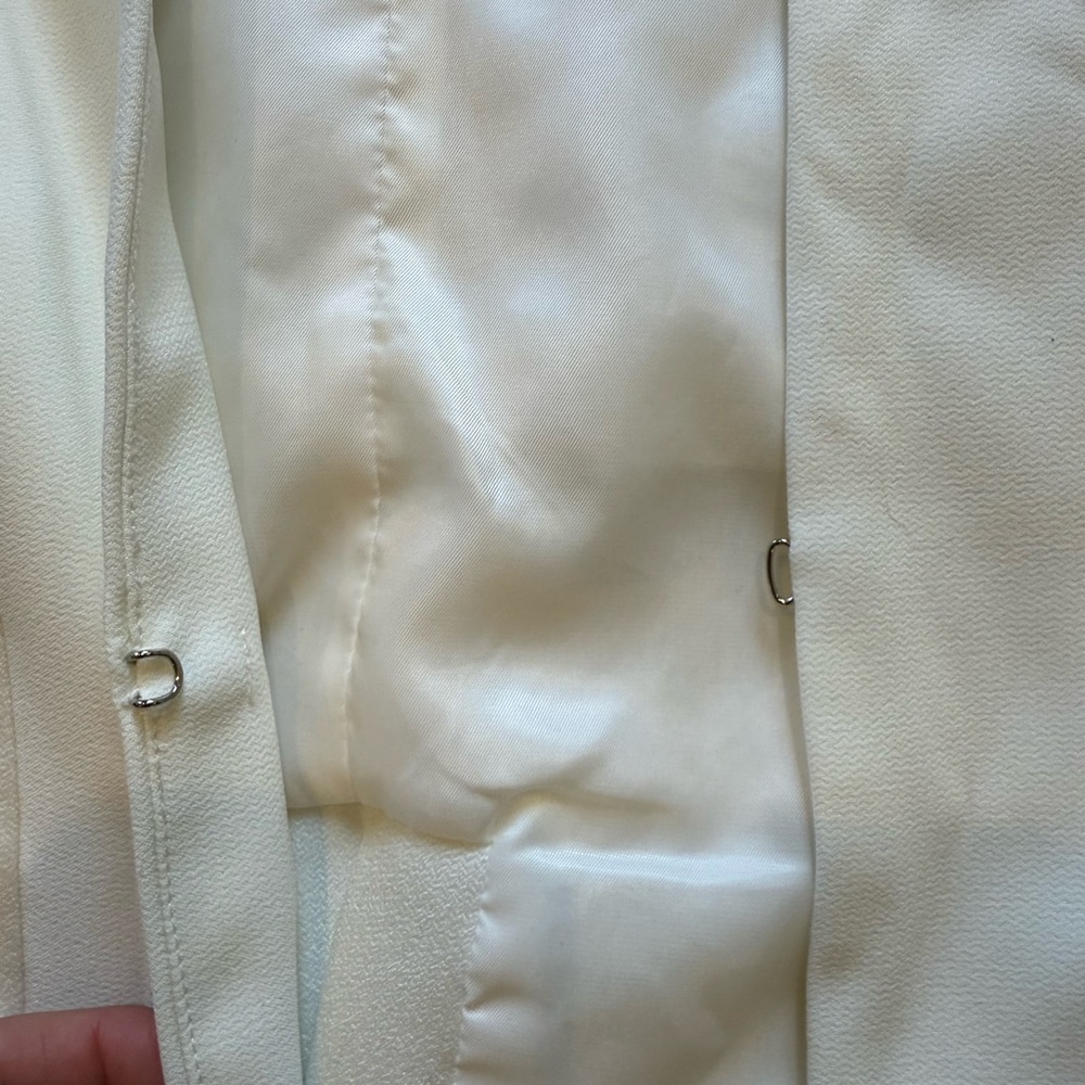 Dance & Marvel Cream Cape Blazer Jacket